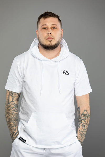 Bell Power Muscle Hoodie - White