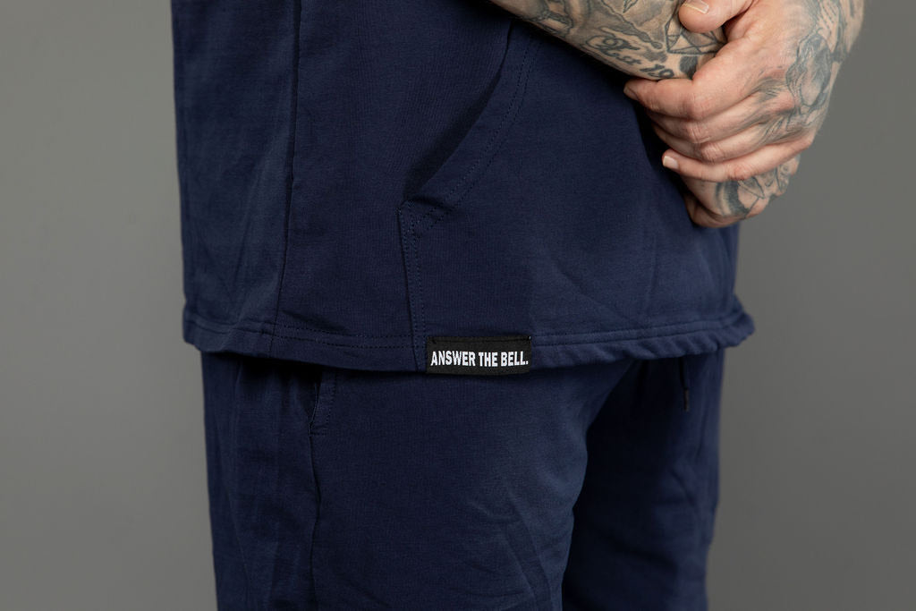 Bell Power Muscle Hoodie - Midnight Blue