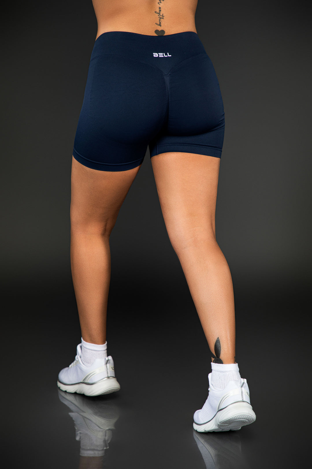 Bell Seamless Scrunch Shorts - Storm Blue